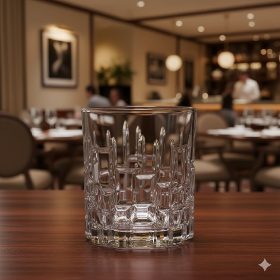 DELI WHISKY GLASS 340ML 6 PCS SET  23095 I KB103-2G