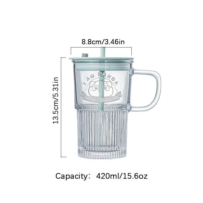 SIPPER MUG PANDA STRAW CUP SINGLE 22364 | XMB-L1