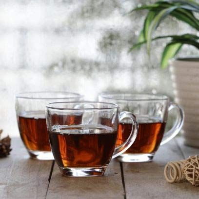 SQUARE2 TEA CUP 140ML 6PCS RED CHERRY  20336 | ZB47-1