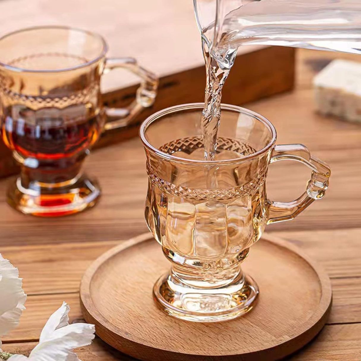ROYAL FISH TEA CUP 145ML 6PCS  22128| DEZB242