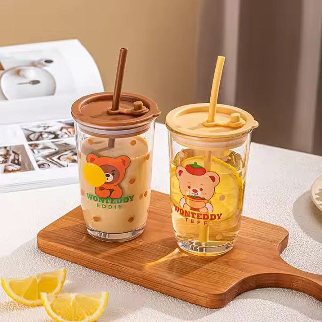 WONTEDDY SIPPER WITH SILICON STRAW 400ML  22379 |LDXGB