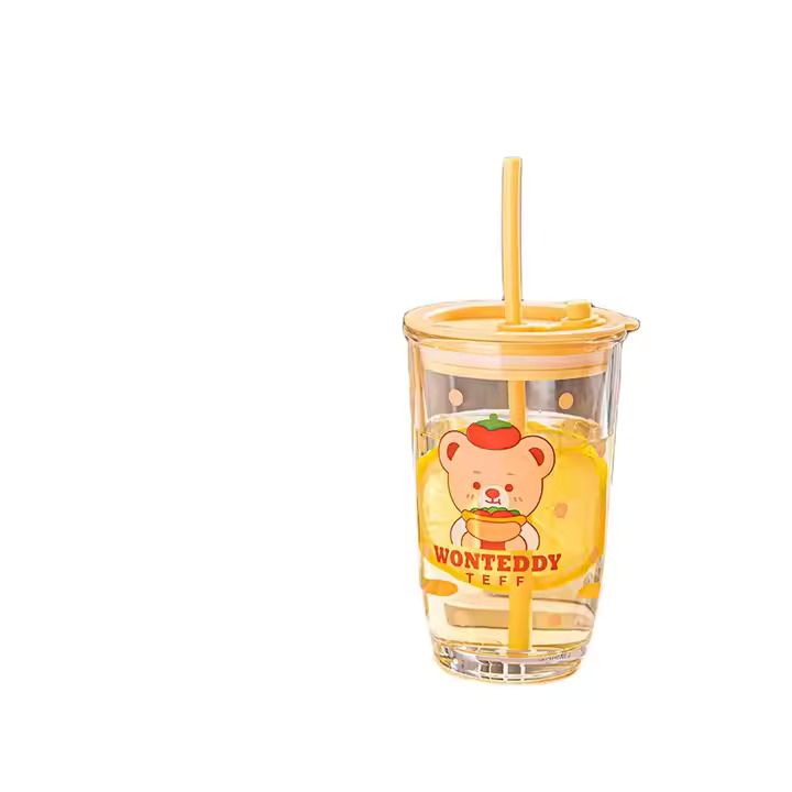 WONTEDDY SIPPER WITH SILICON STRAW 400ML  22379 |LDXGB