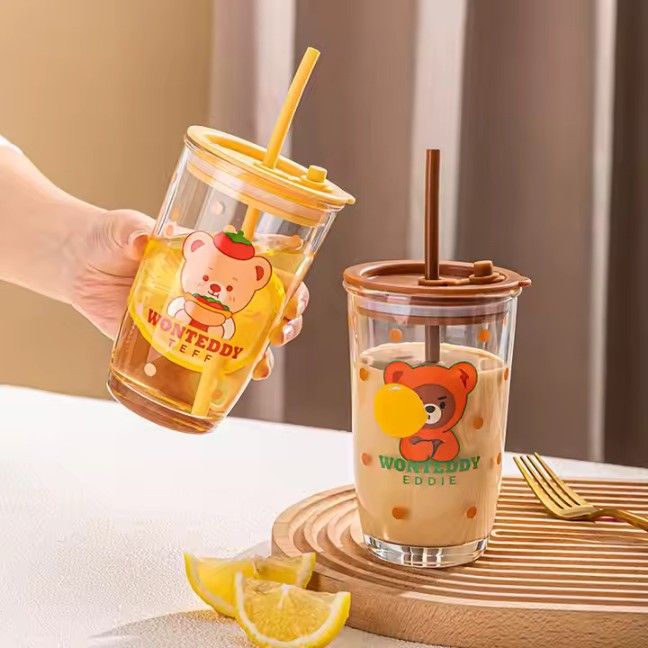 WONTEDDY SIPPER WITH SILICON STRAW 400ML  22379 |LDXGB