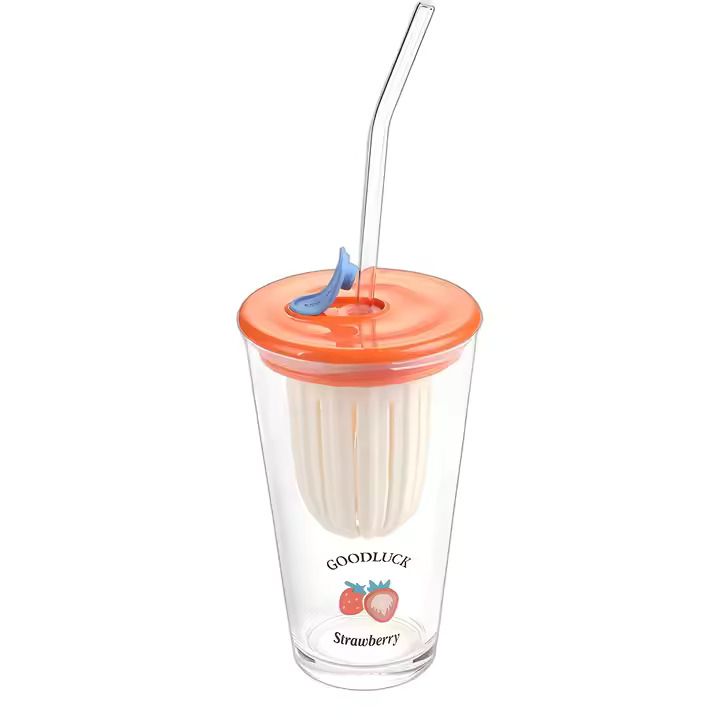 SIPPER GLASS LID 500ML 22361 | H6-0028