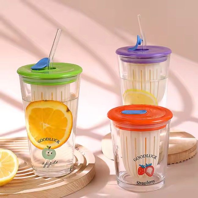 SIPPER GLASS LID 500ML 22361 | H6-0028