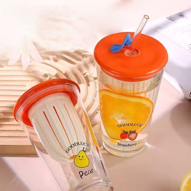 SIPPER GLASS LID 500ML 22361 | H6-0028