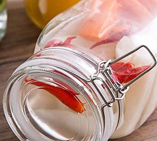 SWING CAP SQUARE JAR 750ml BOX PACK 23078 | GDN73G-4