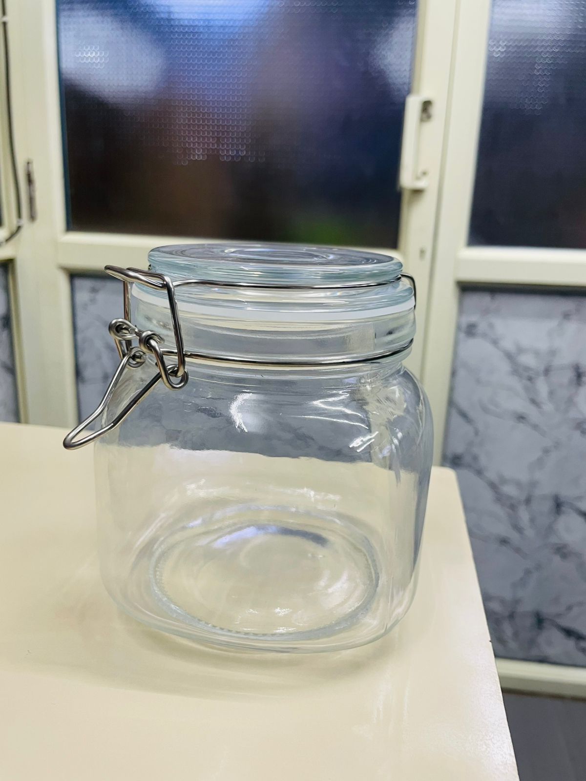 SWING CAP SQUARE JAR 750ml BOX PACK 23078 | GDN73G-4
