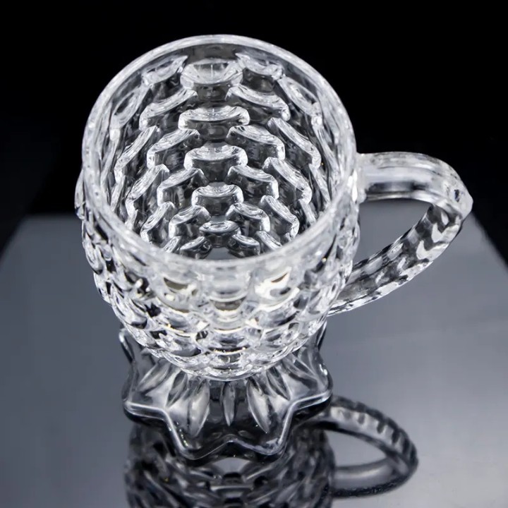 PINEAPPLE HANDLE MUG 220ML 6PCS 21988 | DSZB023-240