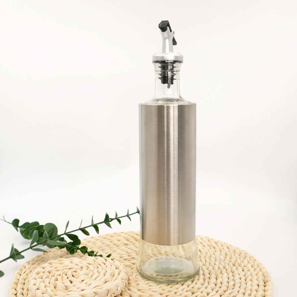 OIL BOTTLE ROUND 500ML  22427 | H2410-1-OIL