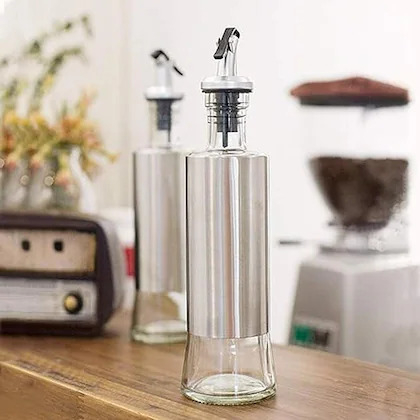 OIL BOTTLE ROUND 500ML  22427 | H2410-1-OIL