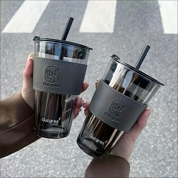 LEATHER MUG 400ML BLACK HEAVY LID BIG  22870