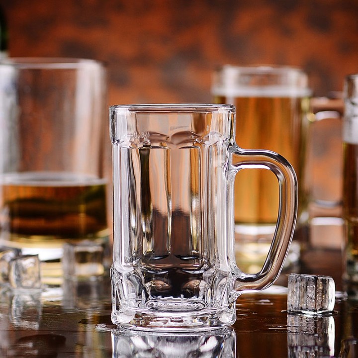 BEER MUG HANDL 420ML 2 PCS SET 23057 I Y5816