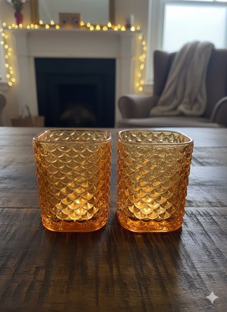 JUICE GLASS GOLDEN 200ML SET OF 6  23088 I TKB6002-CHA