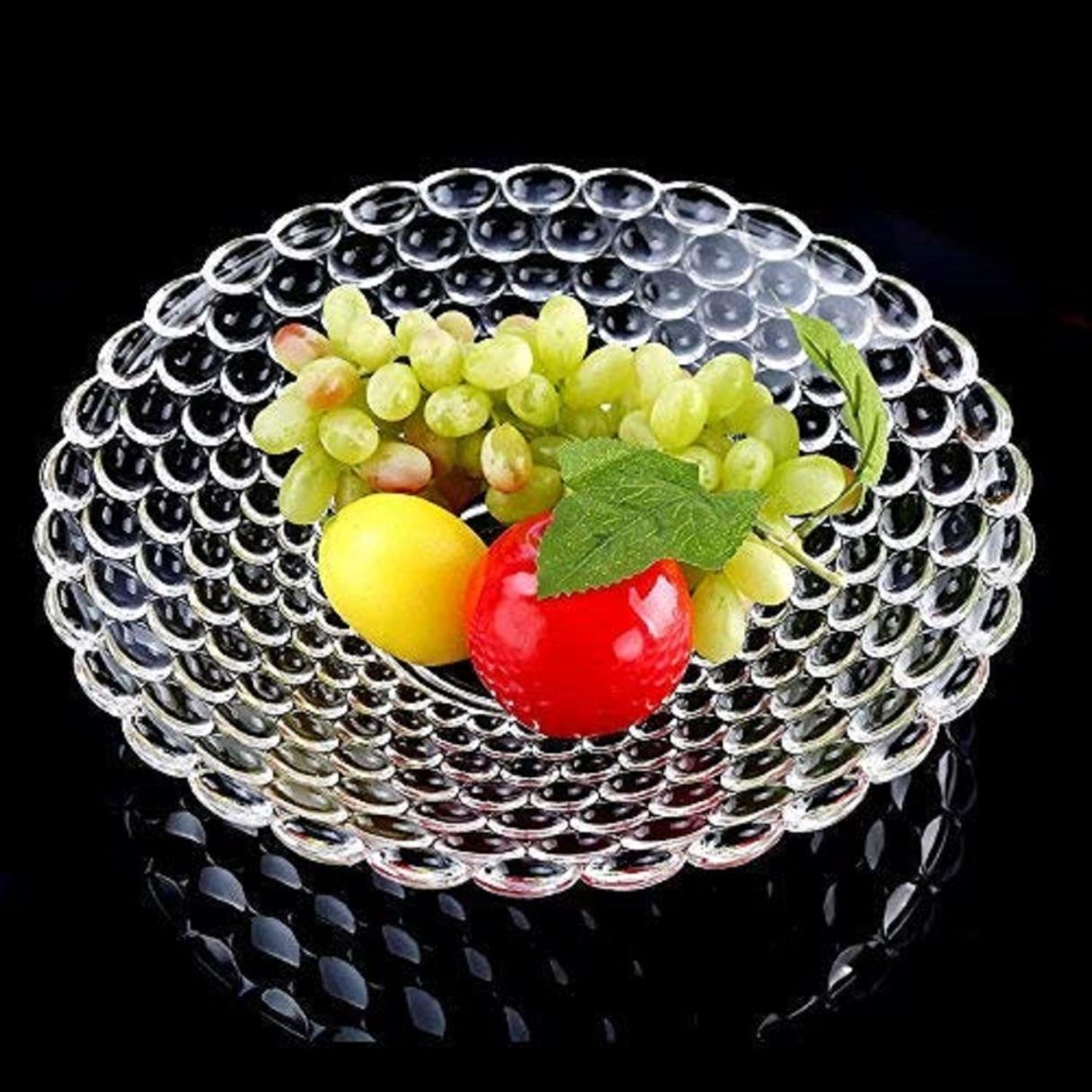 FRUIT PLATE TR DIAMOUND 9.5 INCH 21639 |Y7021