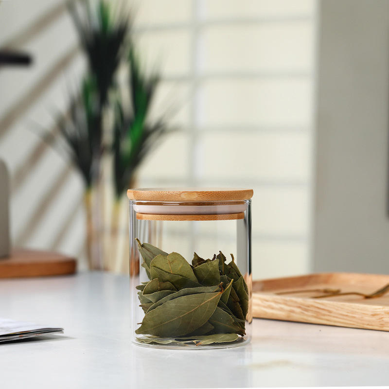 WOODEN LID JAR ROUND 220ML 1 PC 20464 | SMG-09