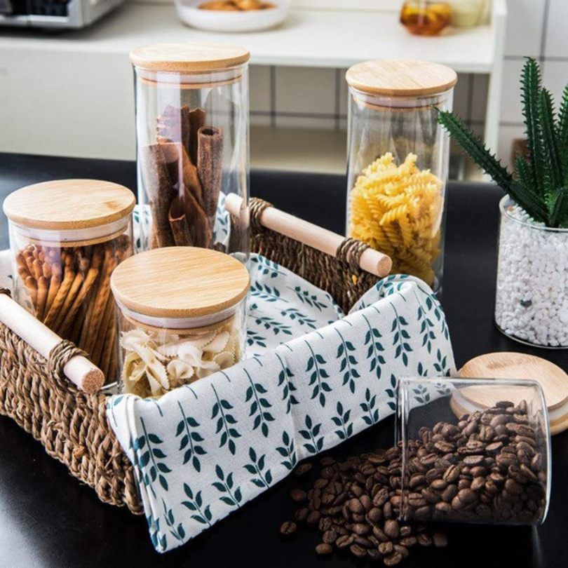 WOODEN LID JAR ROUND 220ML 1 PC 20464 | SMG-09
