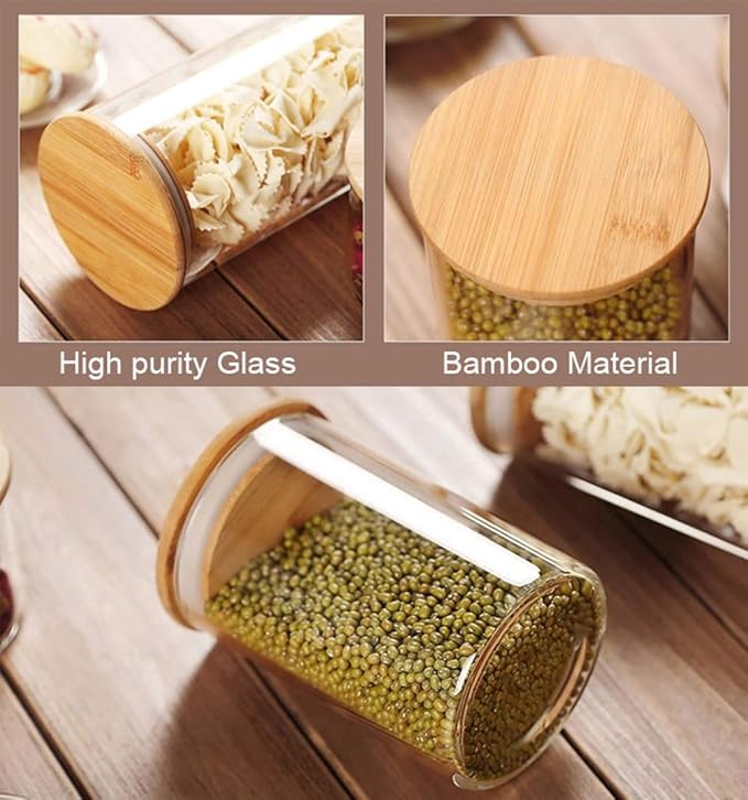 WOODEN LID JAR ROUND 220ML 1 PC 20464 | SMG-09