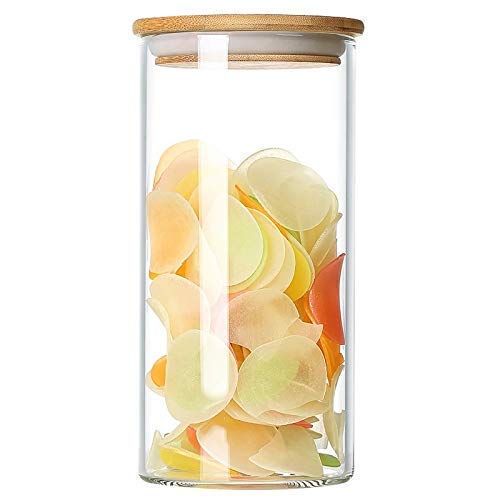 WOODEN LID JAR ROUND 1400ML 36 CTN 22441 | GPG10-1400