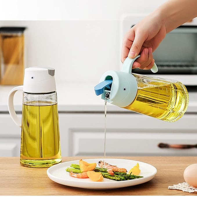OIL BOTTLE PLASTIC HANDLE 650ML. 22234 |H2420