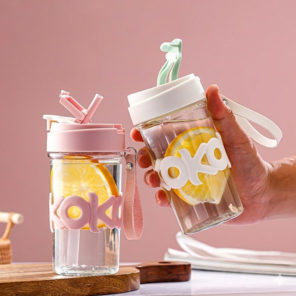 SIPPER BOTTLE KOKO MUG 550ML  22627 | VX-31