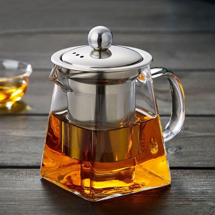 GREEN TEA KETTLE SQUARE 750ML  21683 | LX-14
