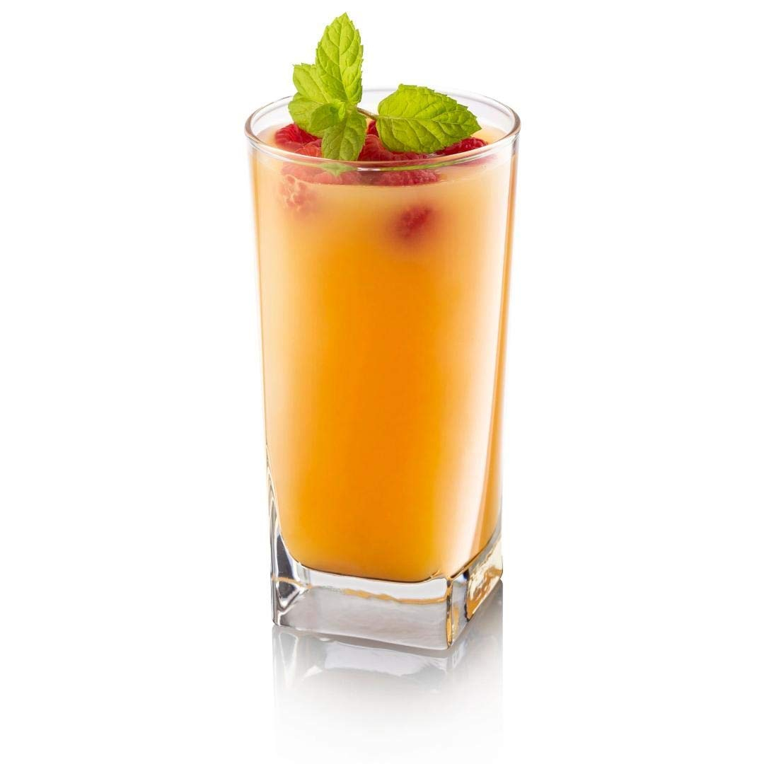 SQUARE JUICE GLASS 260ML 6PCS SET  22893|310C