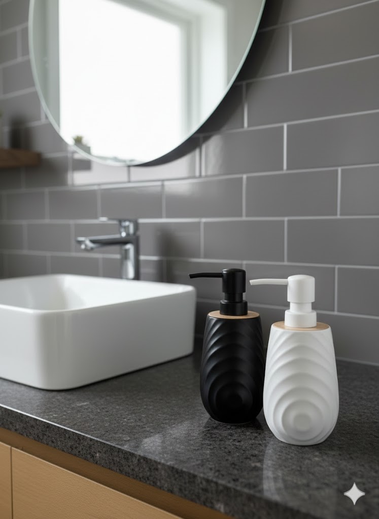 ACRYLIC SOAP DISPENSER  23039 I KL9369-B