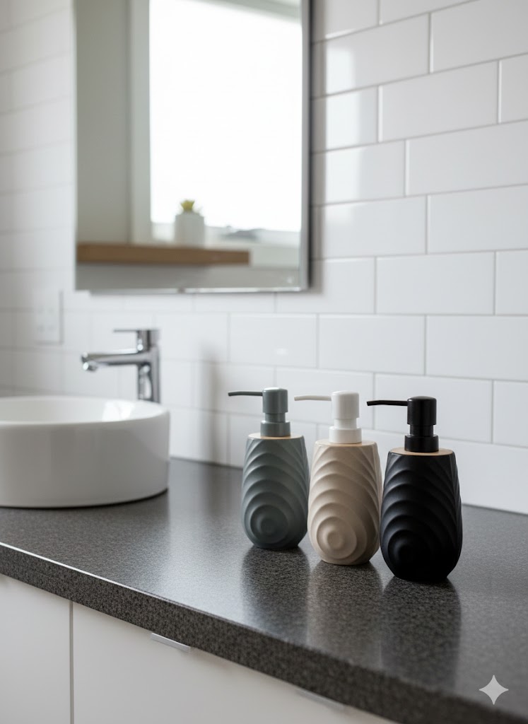 ACRYLIC SOAP DISPENSER  23039 I KL9369-B