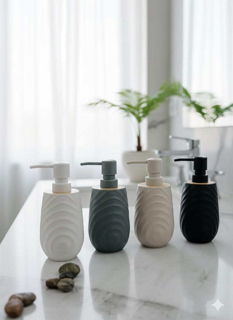 ACRYLIC SOAP DISPENSER  23039 I KL9369-B