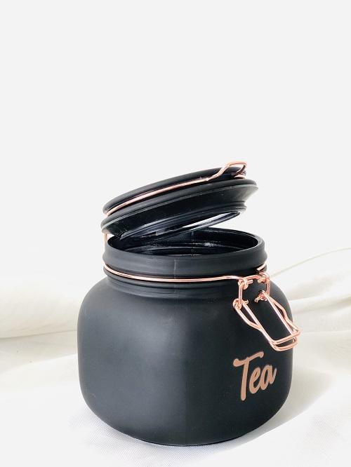 SWING CAP BLACK COLOUR SQUARE 860ML 3PCS SET  23032 I H4073G4CD-B