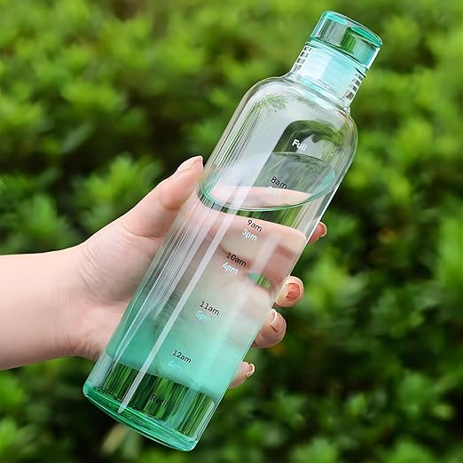 BOROSILICATE GLASS WATER BOTTEL 500ML BOXPACK MS 22858|GP-1501