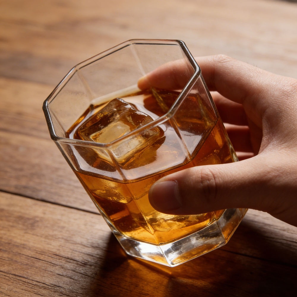 WHISKY GLASS HEXA 200ML 6PCS 21776 | DY5301