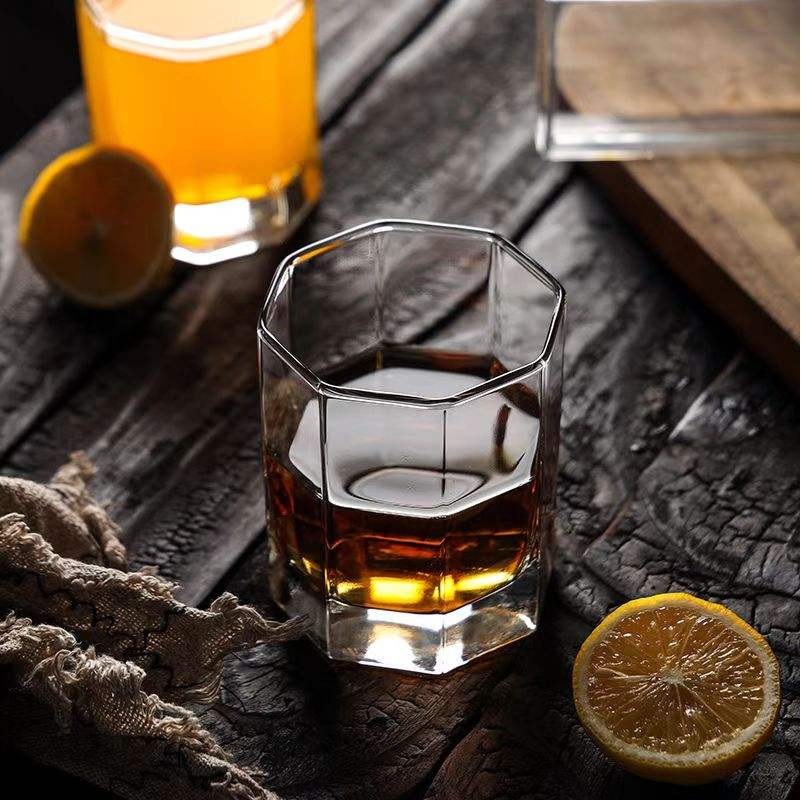 WHISKY GLASS HEXA 200ML 6PCS 21776 | DY5301
