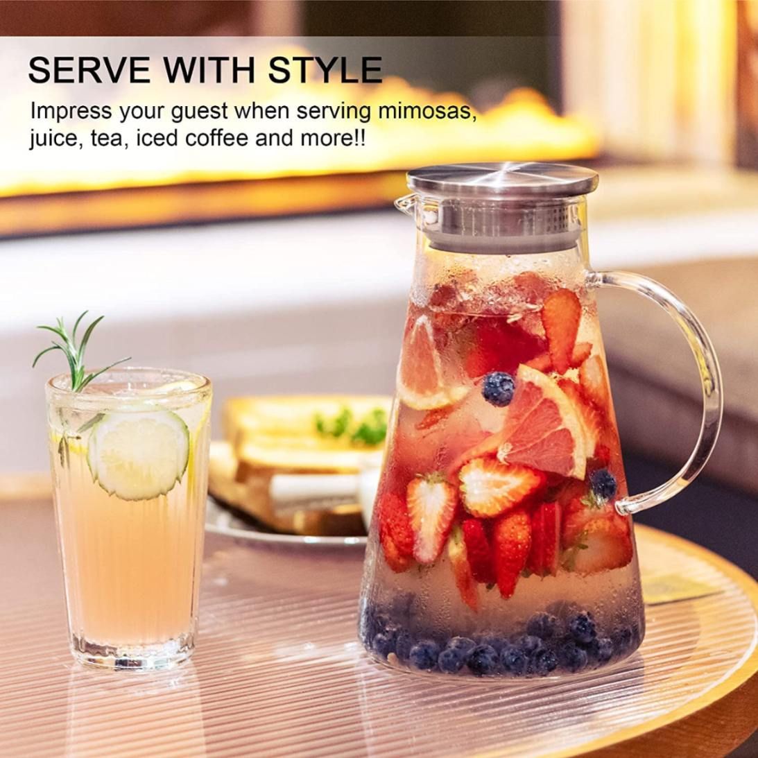 STEEL WATER JUG 1.3LTR 20232 | GPH27