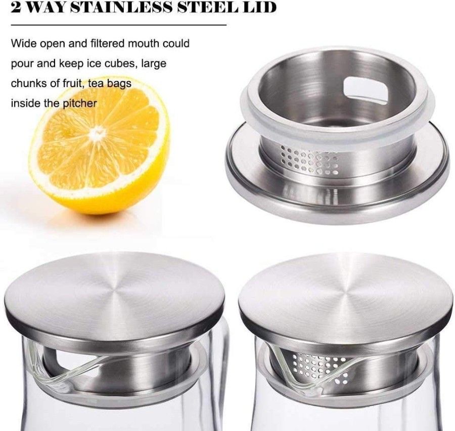 STEEL WATER JUG 1.3LTR 20232 | GPH27