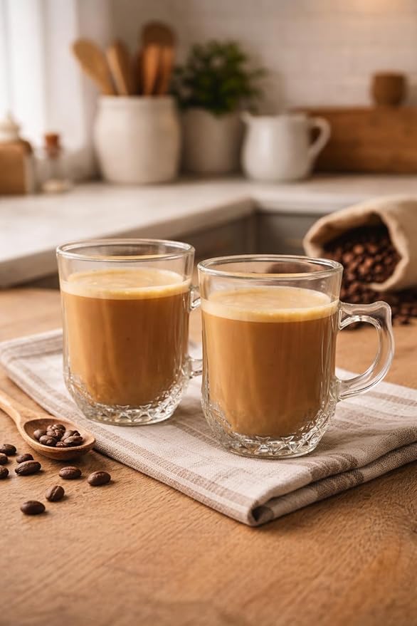 RAJWADI TEA CUP HANDL 80ML 6PCS SET  22999 I Y2405-1
