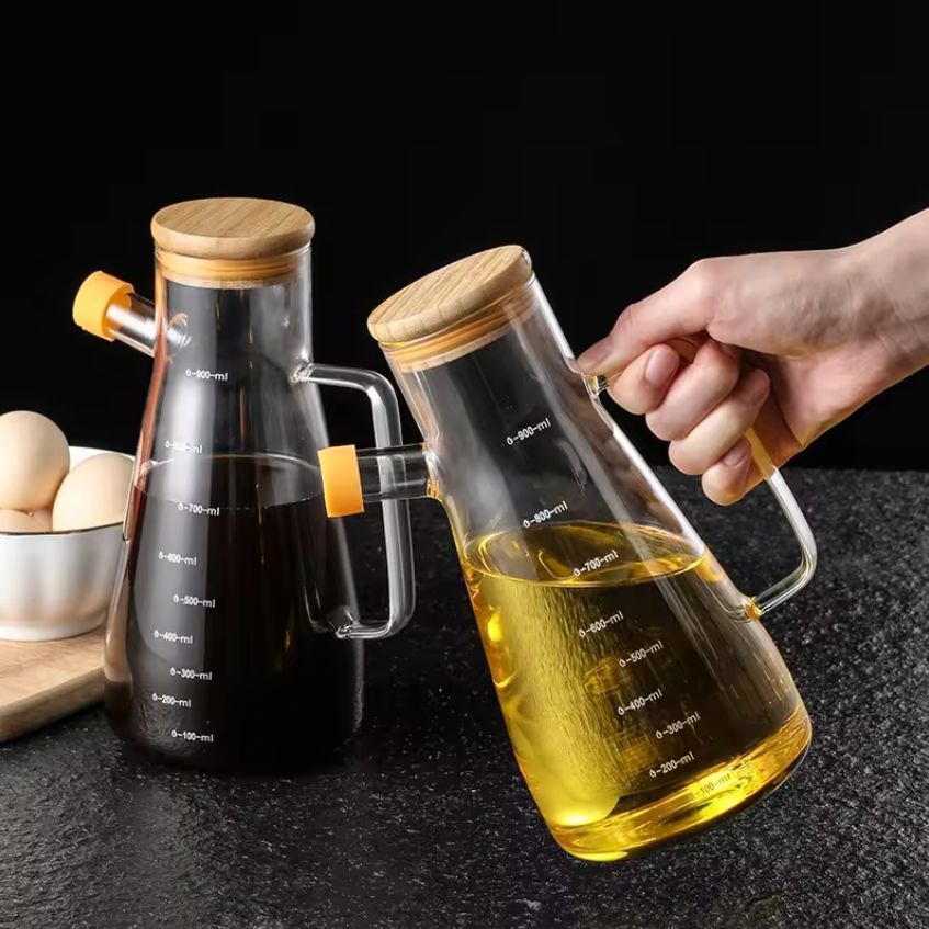 OIL CAN WOODEN LID 920ML 23160 I SMG04