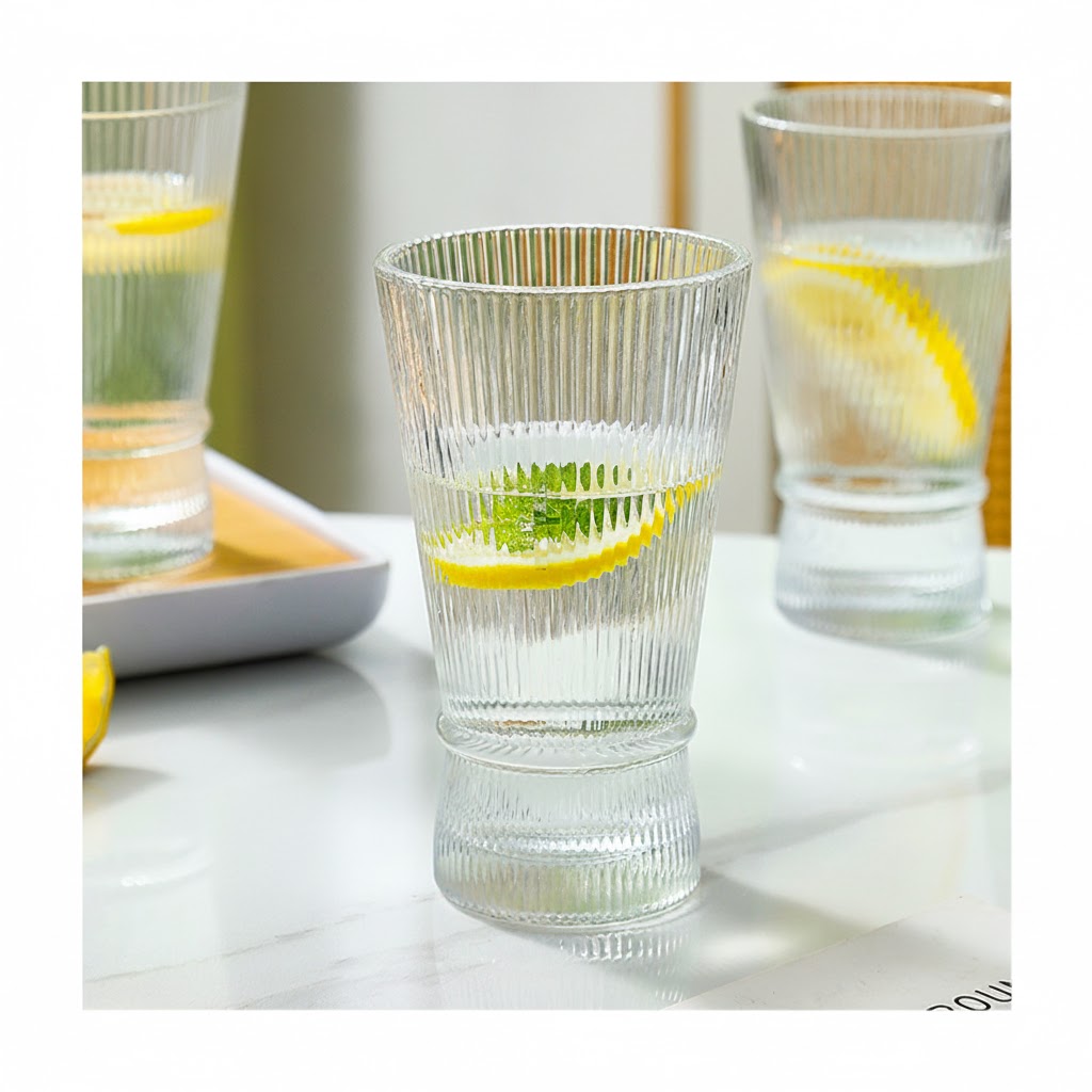 DELI WATER GLASS 295ML 6 PCS SET  23022 I TKB507-2