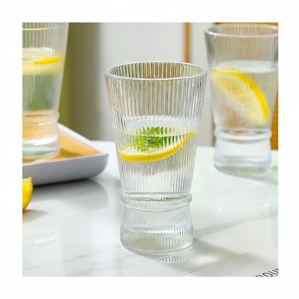DELI WATER GLASS 295ML 6 PCS SET  23022 I TKB507-2