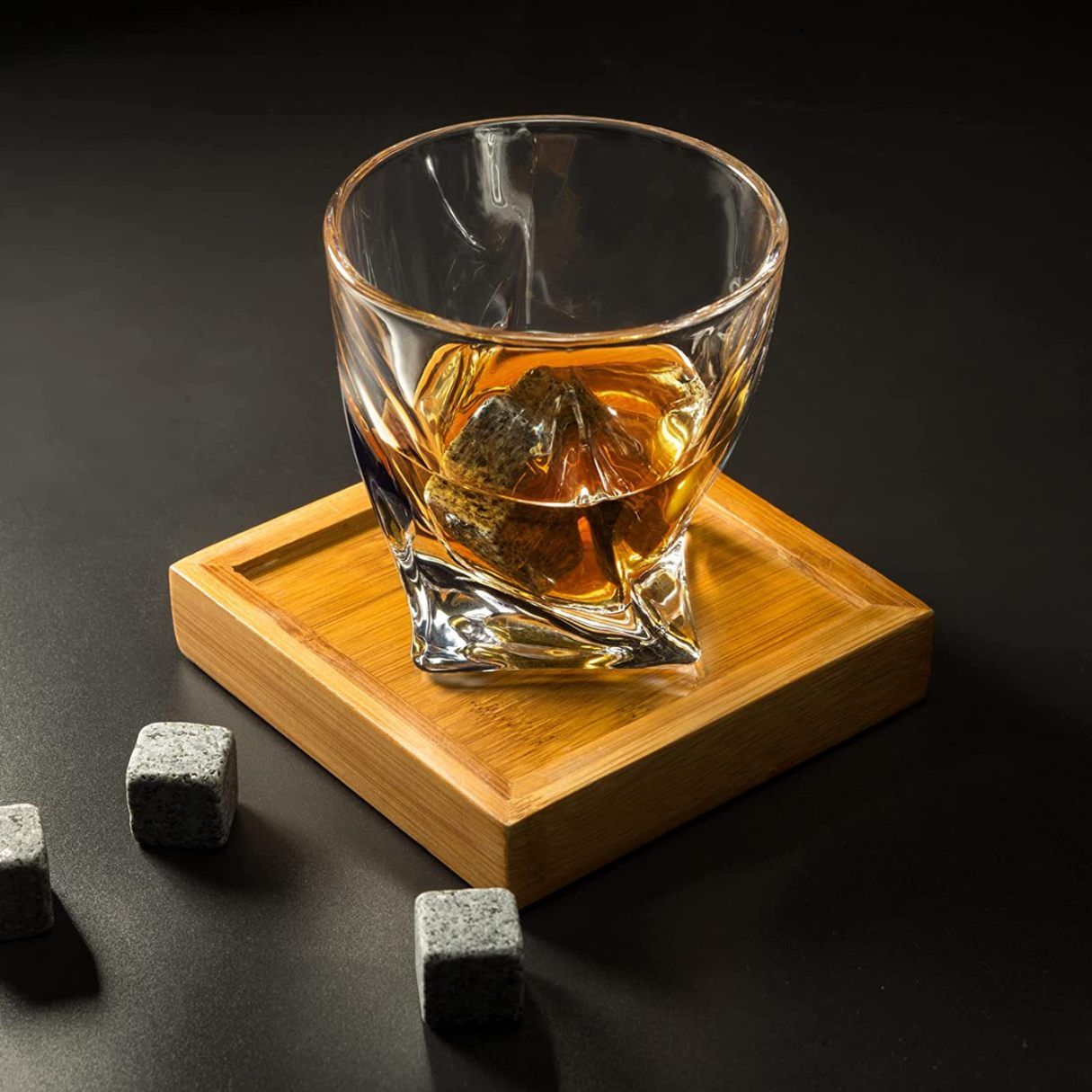 TWIST WHISKY GLASS 300ML 6PCS 20950 |Y3701-7