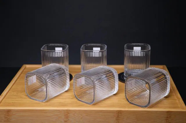 SQUARE WATER GLASS DL 200ML 6PCS SET  22746 | TKB6002B