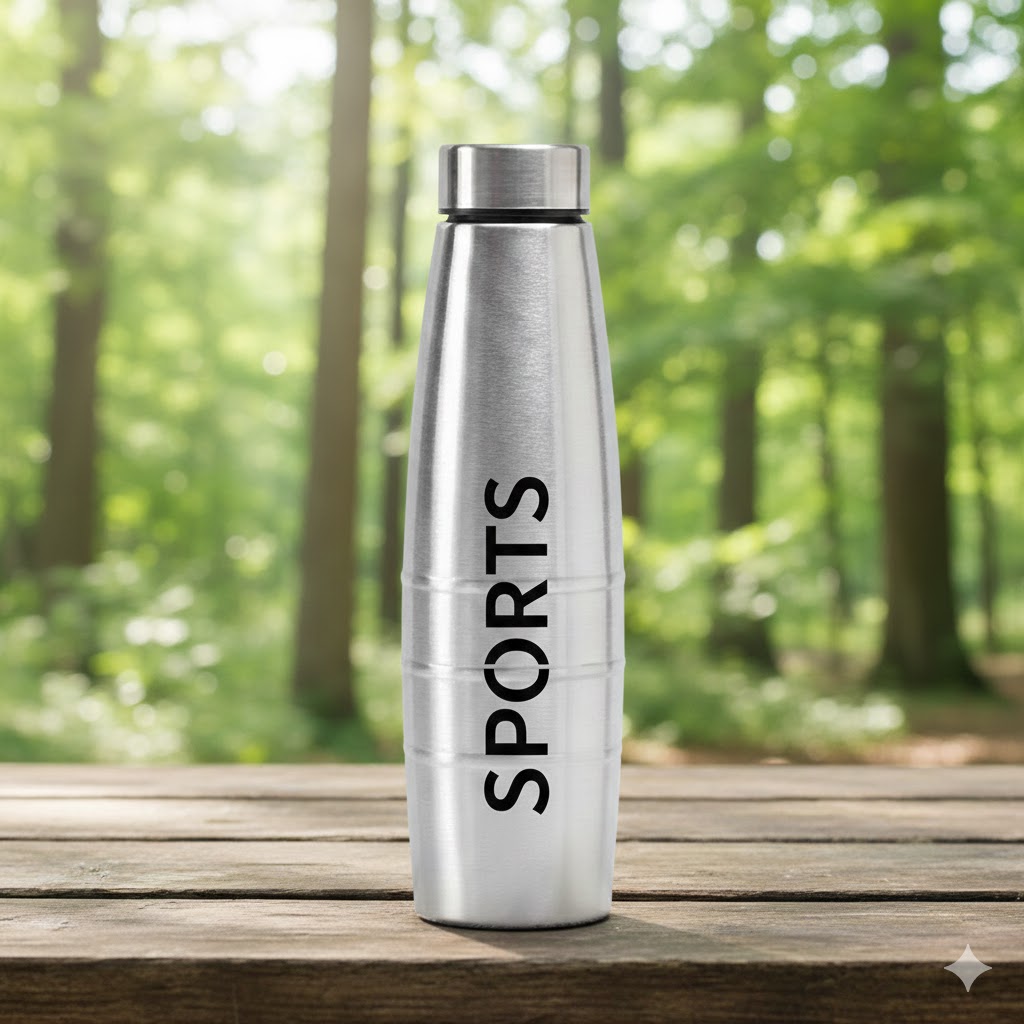 STEEL WATER BOTTLE DALLASN 1LTR  20941 ISS-DALLAS