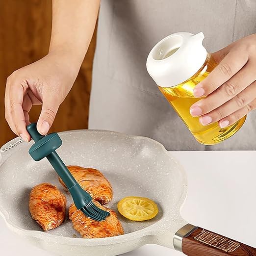 Glass Oil Brush Jar 230ml