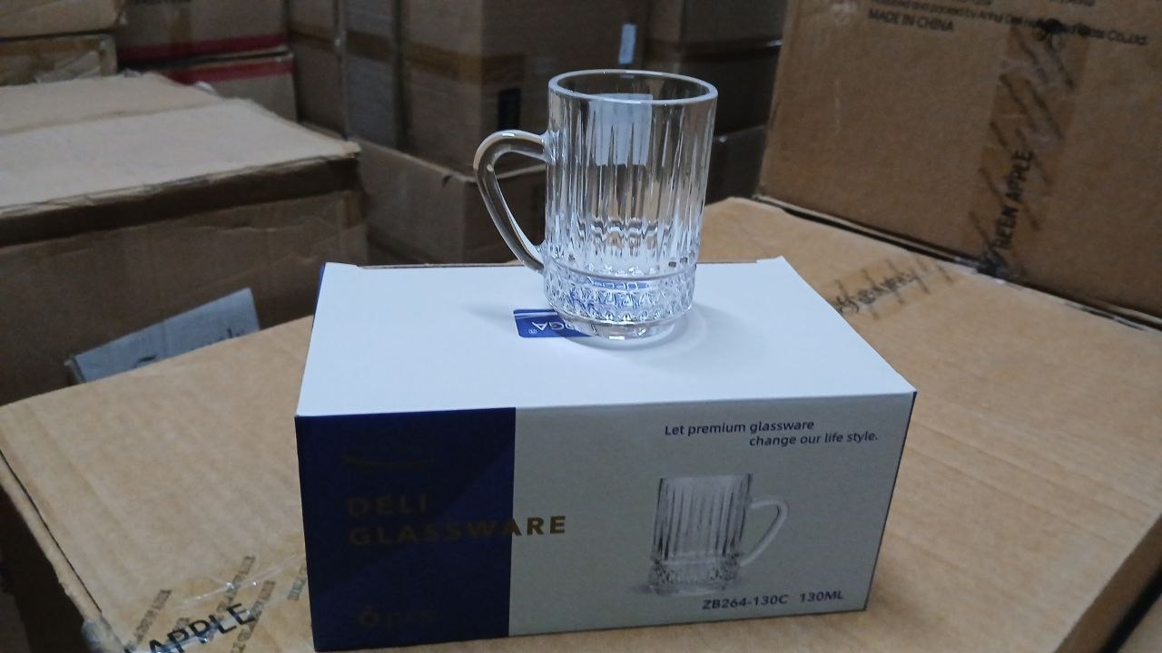 Tea Cup 130ml 6 Pcs Set