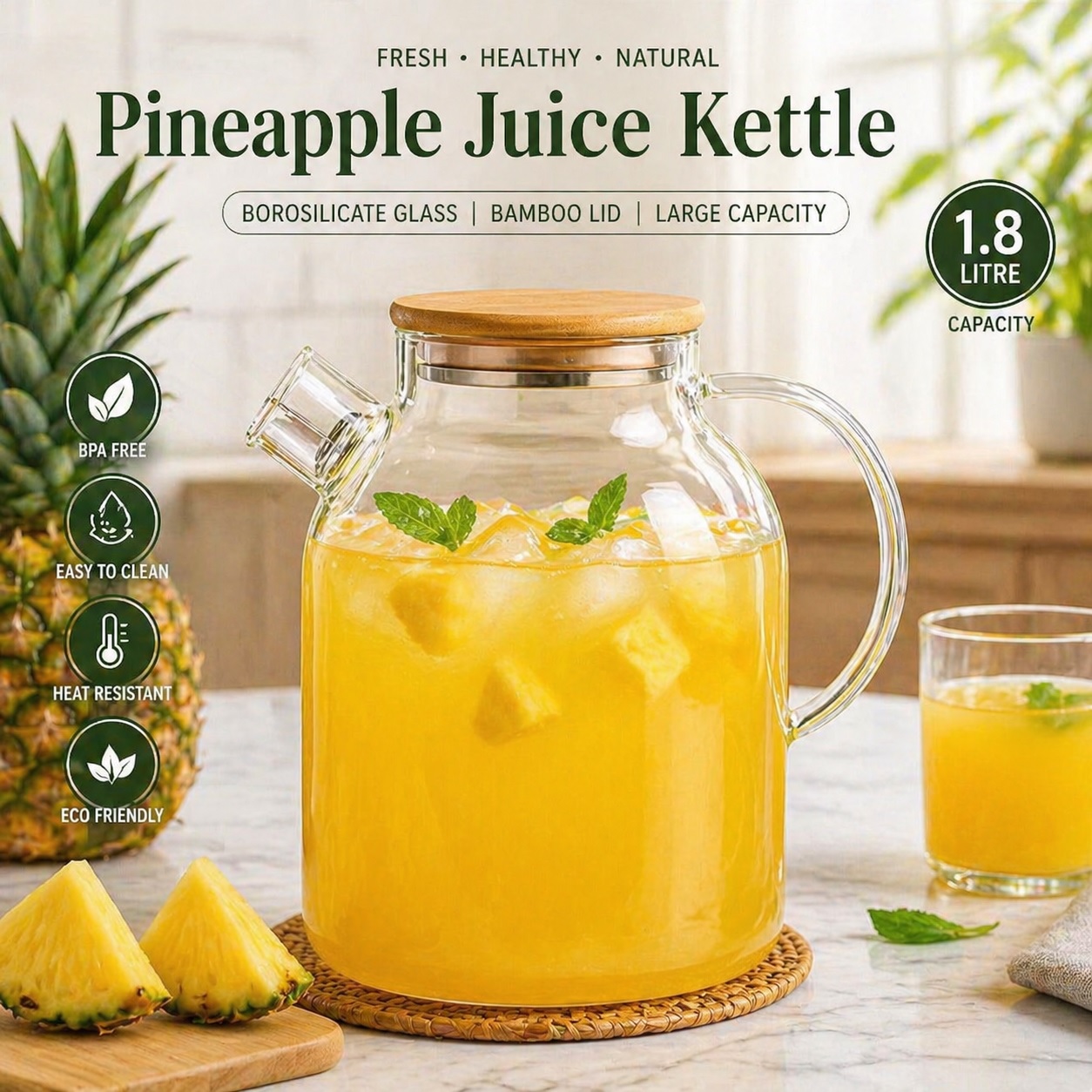 KETTLE WOODEN LID 1.8 LTR 21855| GPH25
