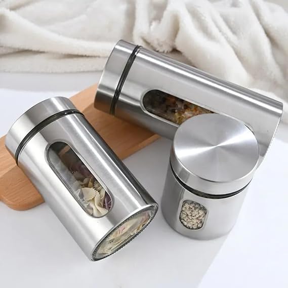 WINDOW CANISTER 550ML 1PCS BOX PACK 23082 I GDN81-2