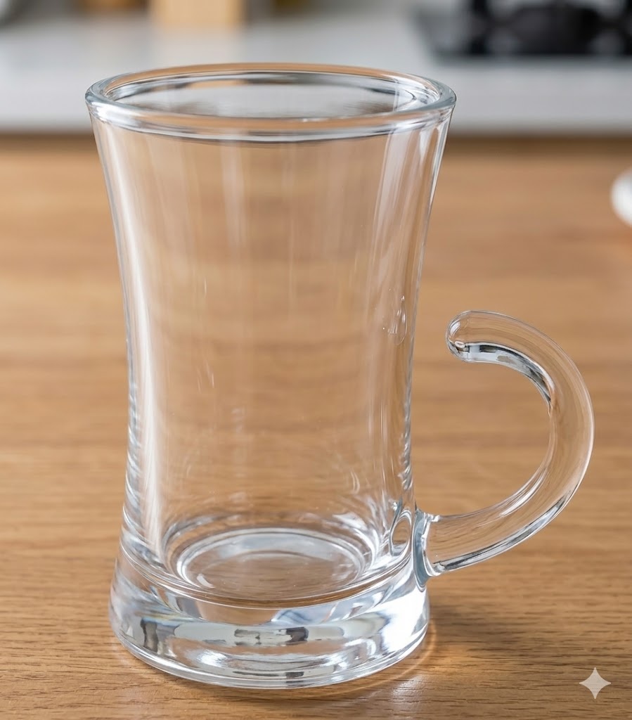 Plane Tea Cup 100ml 6 Pcs Set