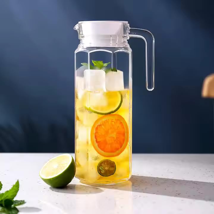 GLASS WATER JUG 1LTR BOX PACK  21396 |BMHBJH1100