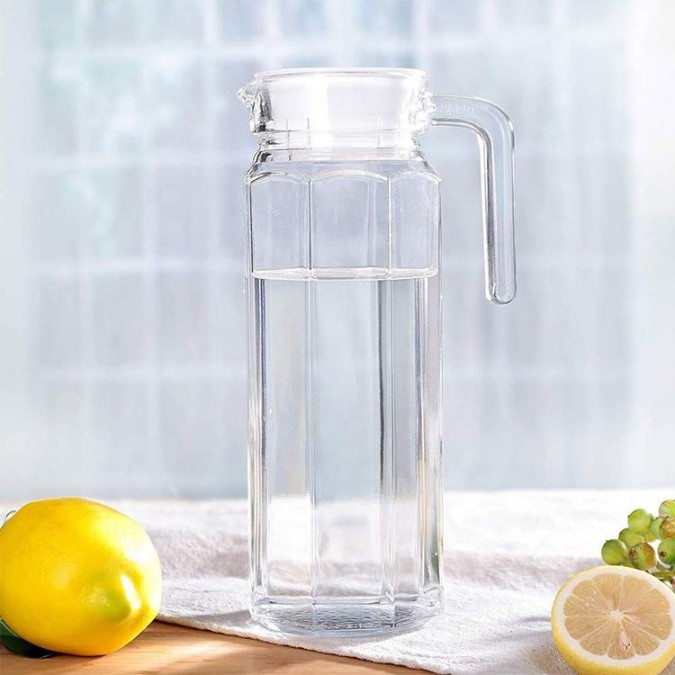 GLASS WATER JUG 1LTR BOX PACK  21396 |BMHBJH1100